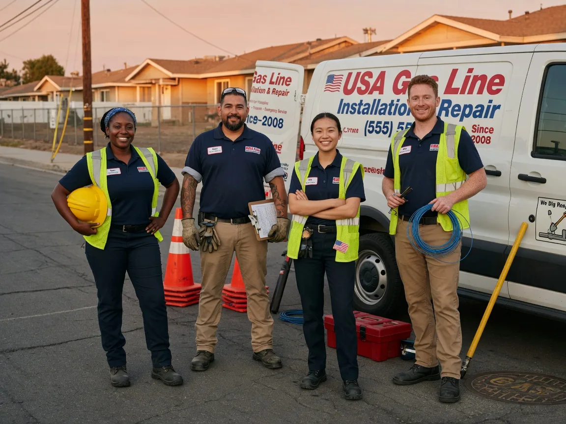 Gas Line Installation company in Walcott, ND